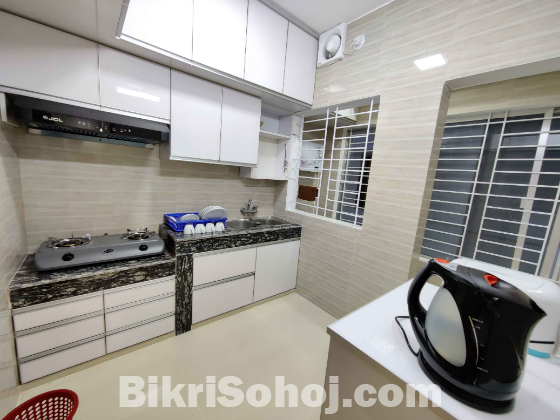 Furnished 3BHK Serviced Apartment RENT in Bashundhara R/A.